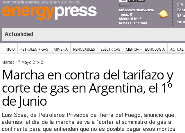 Energy Press (página especializada en temas energéticos)