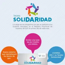 tarjeta solidaridad