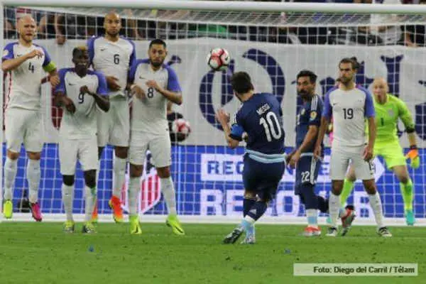 Messi tiro libre