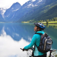 mountain bike lago