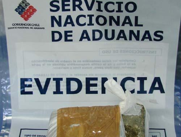 droga aduana chilena