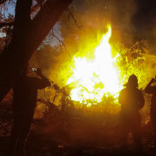 Foto: Brigada de Incendios Forestales
