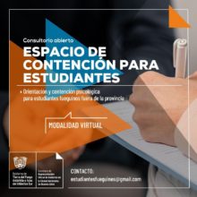 casa de tdf contencion para estudiantes