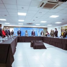 firma con nacion de las lineas 144 y 911