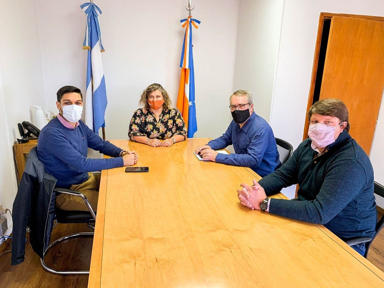 gobierno y nacion trabajan para fortalecer el sector pesquero en la provincia