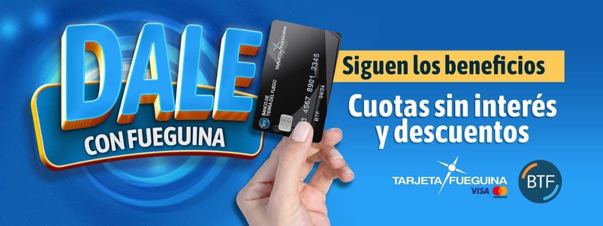 el banco de tierra del fuego impulsa el consumo con tarjeta fueguina