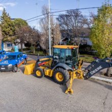 el intendente presento nueva flota de vehiculos y maquinaria