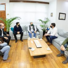 el intendente recibio al decano de la utn