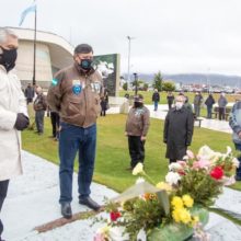 la municipalidad de ushuaia participo de los homenajes al ara gral belgrano