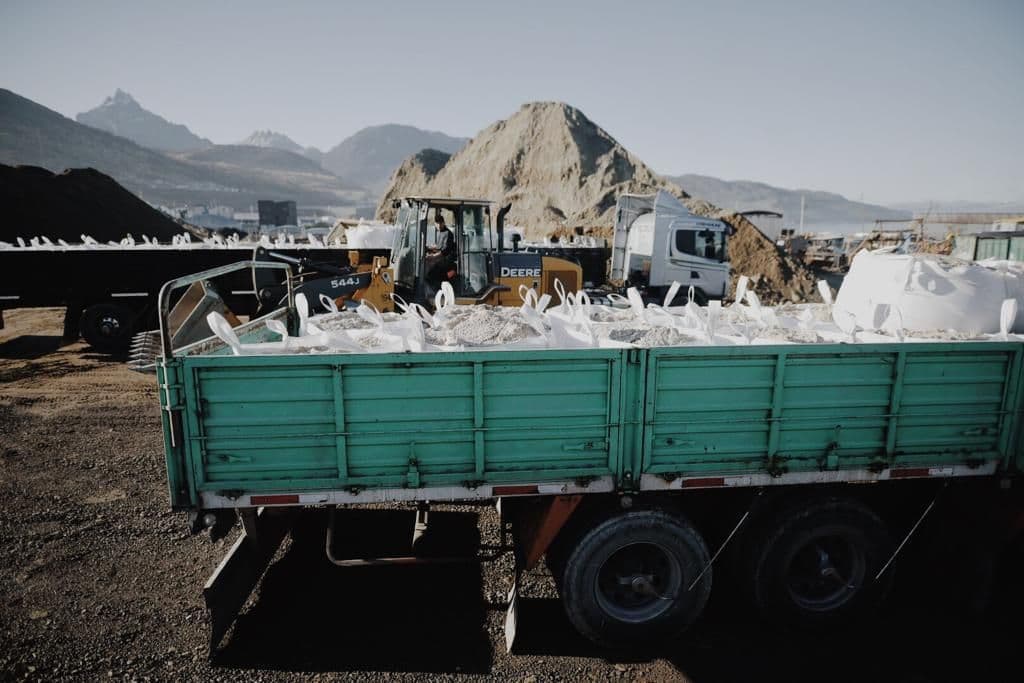 la municipalidad de ushuaia recibio 50 toneladas de sal