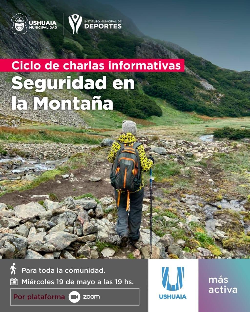 la municipalidad lanza el ciclo de charlas informativas de seguridad en montana