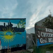 nuevo mural en homenaje al ara general belgrano