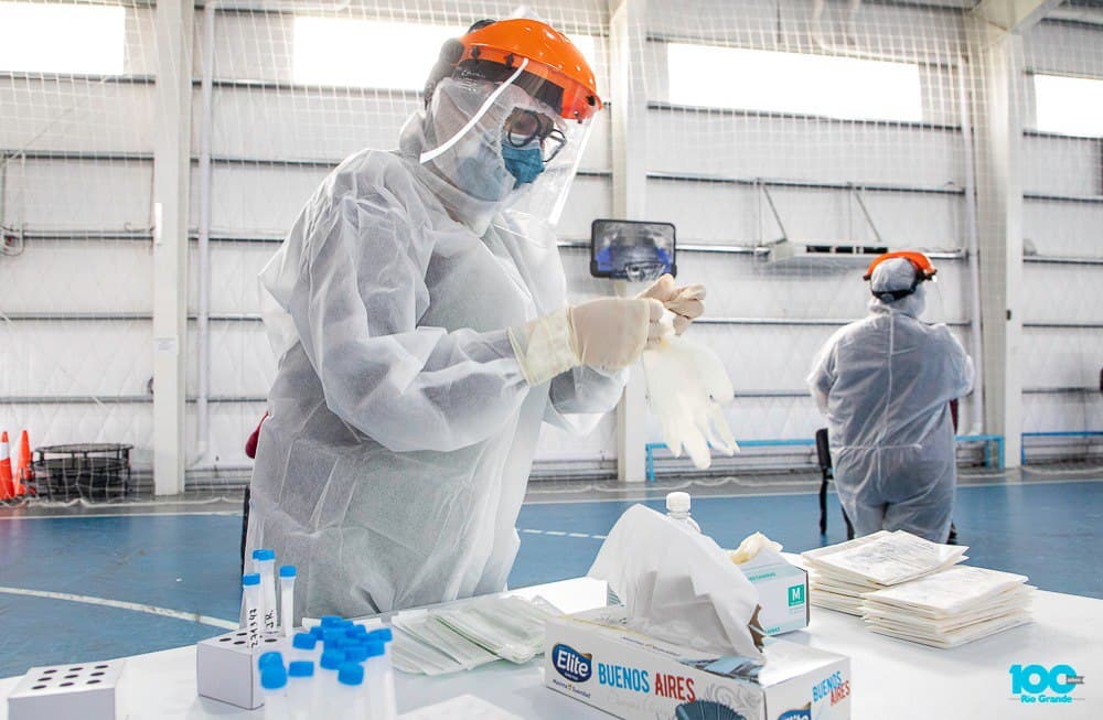 operativo cuidar en chacra xiii de 85 hisopados 15 resultaron positivos