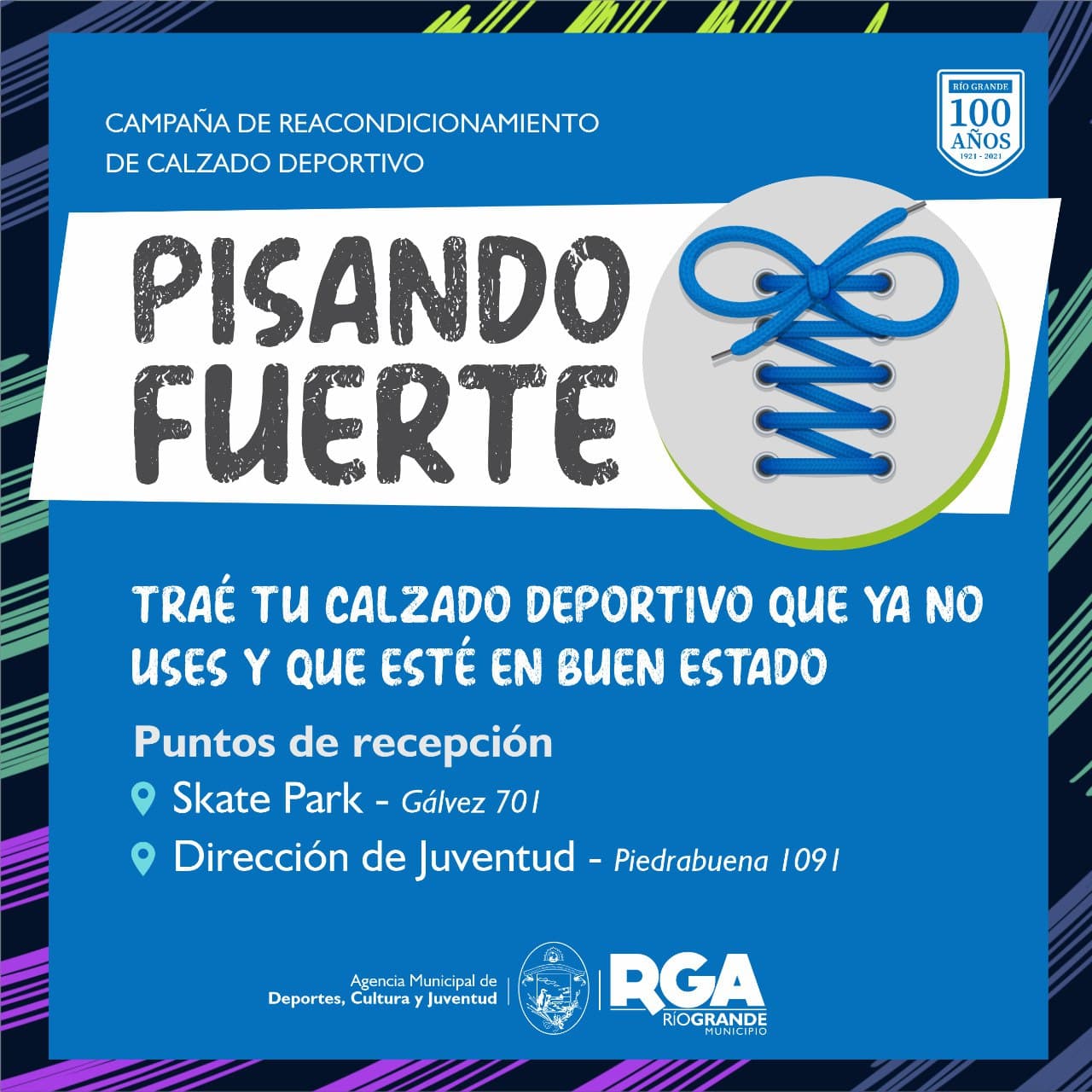 pisando fuerte