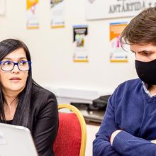 presidente de obra social del estado fueguino mariana hruby