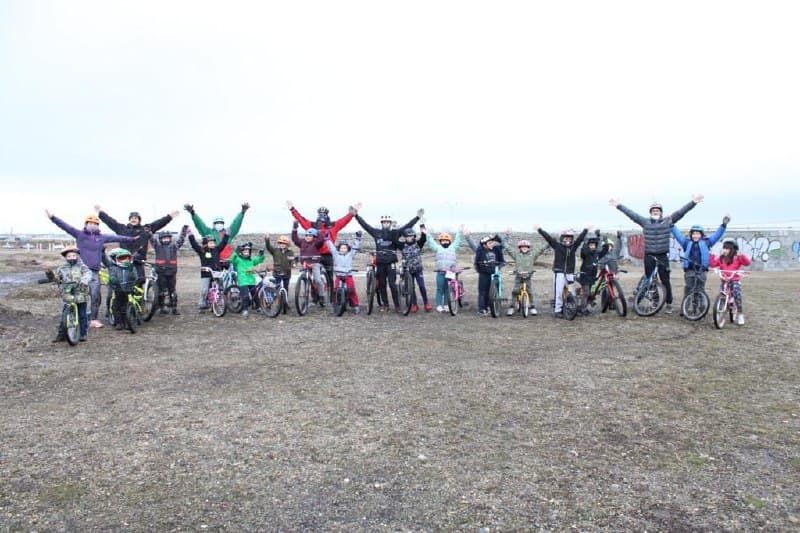 deportes urbanos se realizo un campus de mountain bike