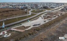 el parque de los 100 anos ya cuenta con un 70 de avance