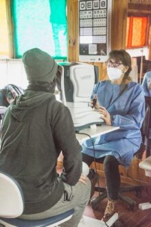 en el centro comunitario del martial continua el servicio de oftalmologia que ofrece la municipalidad de ushuaia
