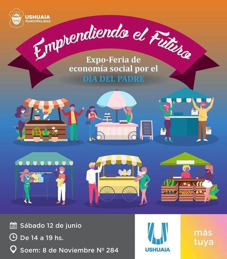 expo feria de economia social del dia del padre