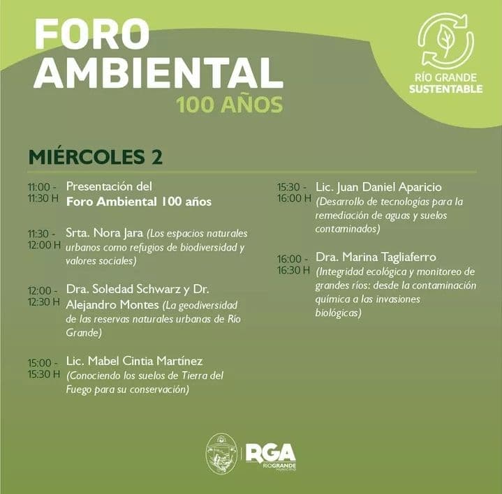 foro ambiental del centenario