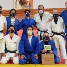 joven deportista riograndense participo de un mundial de judo paraolimpico en azerbaiyan