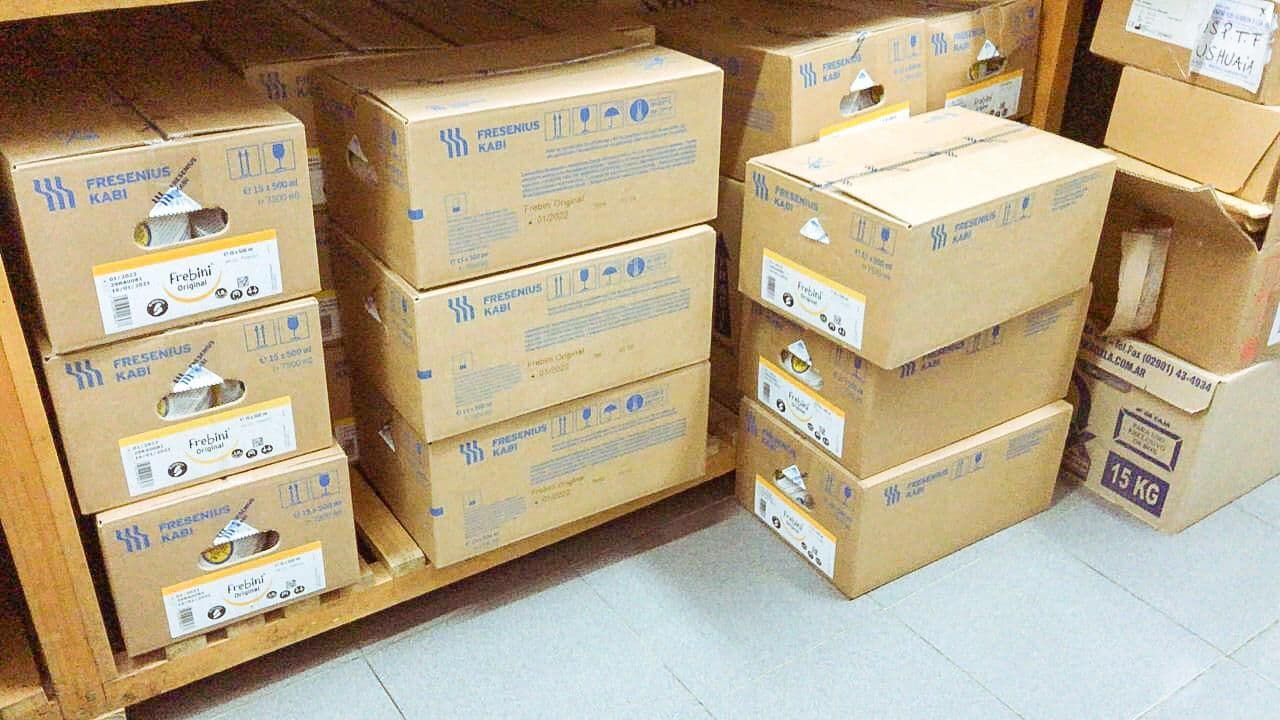 la osef recibio un pedido de suplementos nutricionales