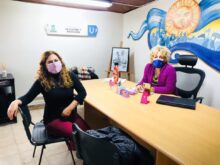 reunion para la restauracion del embrematico cartel ushuaia fin del mundo
