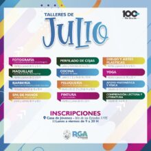 casa de jovenes lanza una variada oferta de talleres para el mes de julio 1