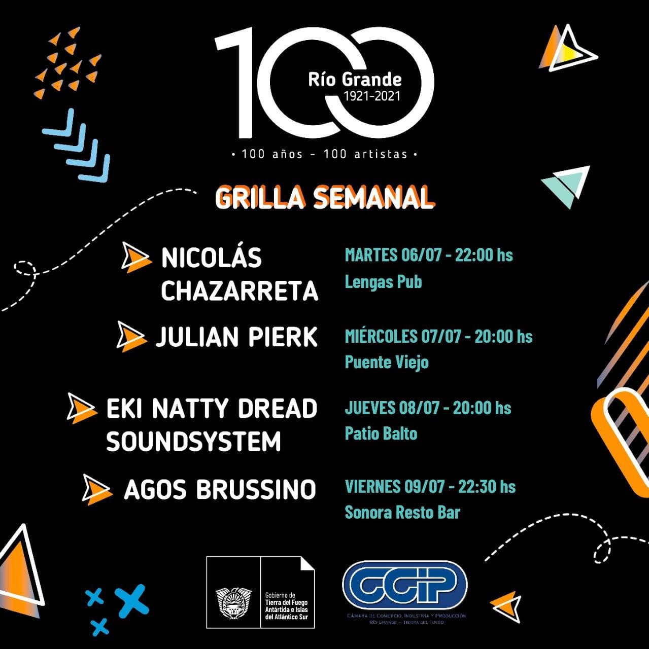 cien anos cien artistas la secretaria de cultura de la provincia presenta una nutrida agenda de espectaculos para esta semana