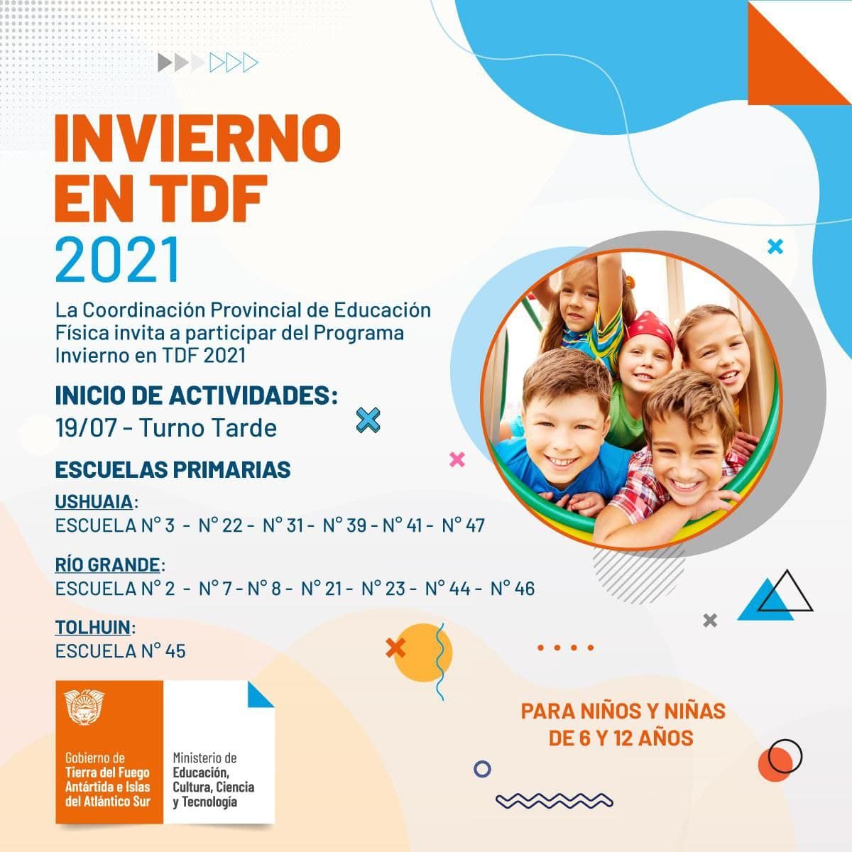 educacion comienza con las inscripciones a las colonias de vacaciones de invierno