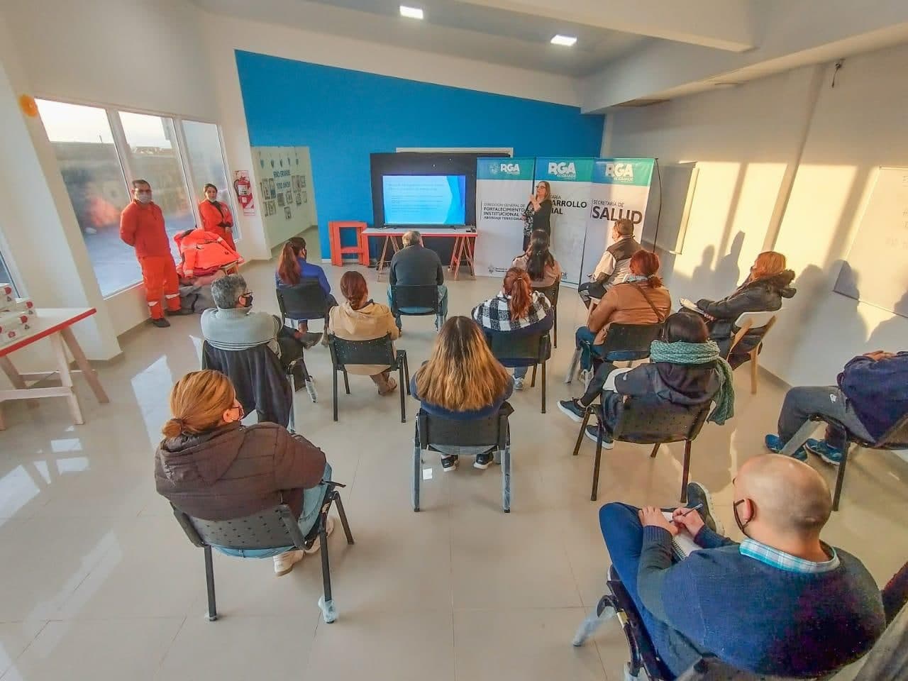 el municipio inicio el ciclo de capacitaciones en primeros