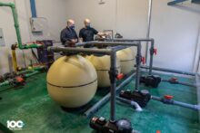 el municipio instalo nuevo equipamiento en el natatorio eva peron