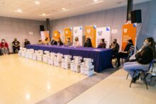 entrega de 36 maquinas de coser