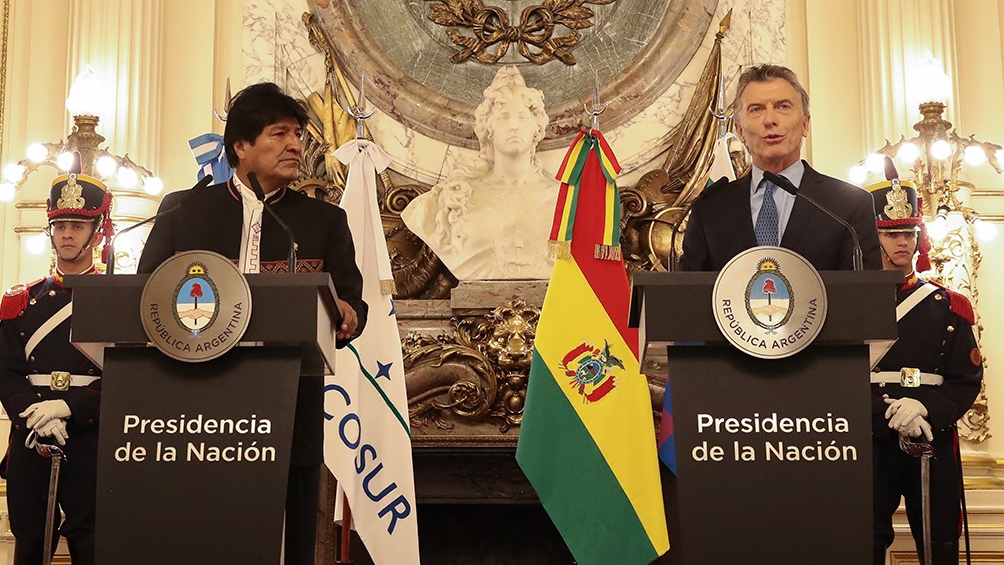 evo morales macri