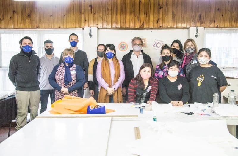 la municipalidad acompana a la cooperativa textil sur