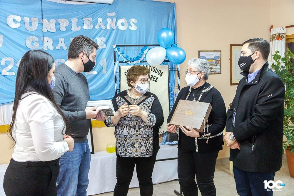 martin perez visito el centro de antiguos pobladores