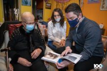 por el centenario de rio grande se agasajo a antiguos pobladores