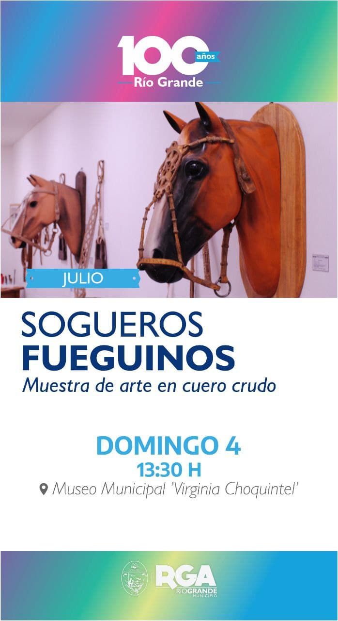 se inaugura la muestra sogueros fueguinos en el museo virginia choquintel