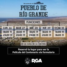 ultimas funciones para ver la pelicula del centenario 1