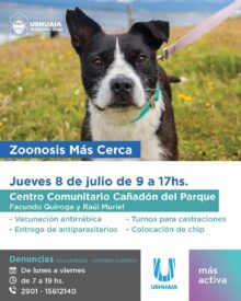 zoonosis mas cerca estara presente con una nueva jornada en el centro comunitario canadon del parque 1