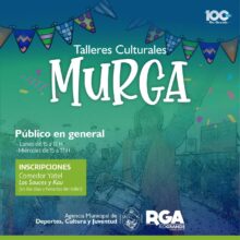 continuan los talleres culturales de murga