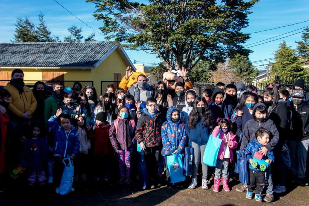 el intendente vuoto compartio la celebracion del mes de las infancias con el comedor corazones solidarios