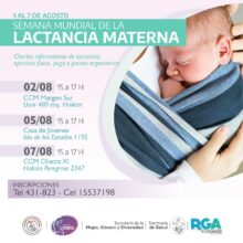 el municipio celebra la semana de la lactancia materna