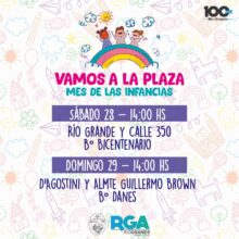 este fin de semana continuan las jornadas de vamos a la plaza