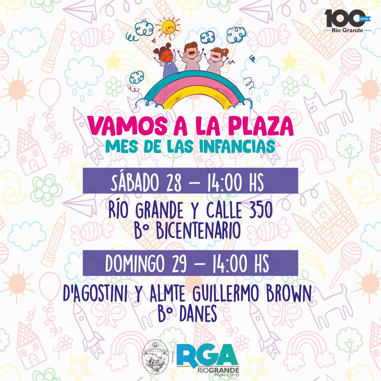 este fin de semana continuan las jornadas de vamos a la plaza
