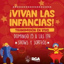 se viene el gran show virtual vivan las infancias