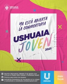 ya esta abierta la convocatoria para el ushuaia joven 2021