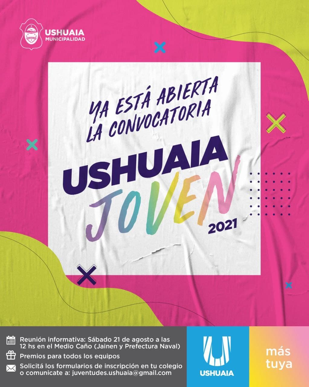 ya esta abierta la convocatoria para el ushuaia joven 2021