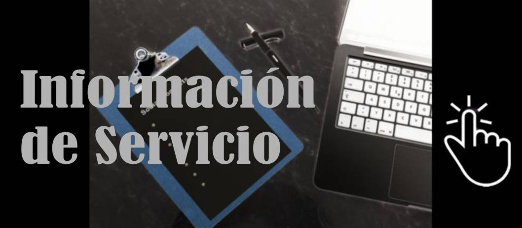 información de servicio