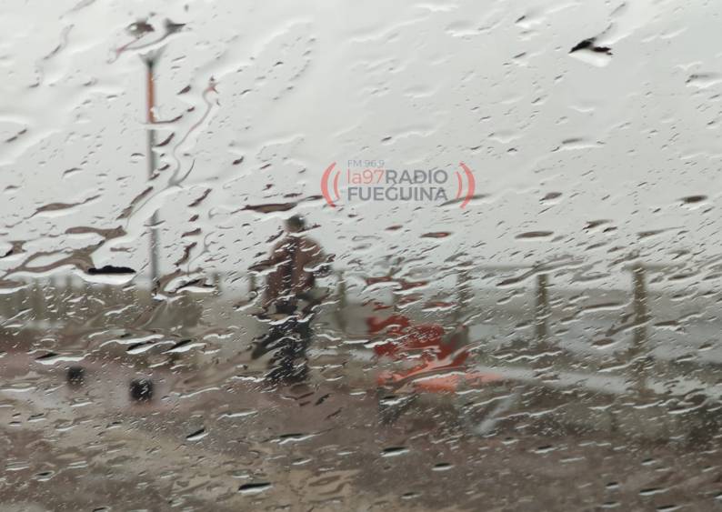 Tierra del Fuego, bajo Alerta Amarillo por lluvias y vientos intensos